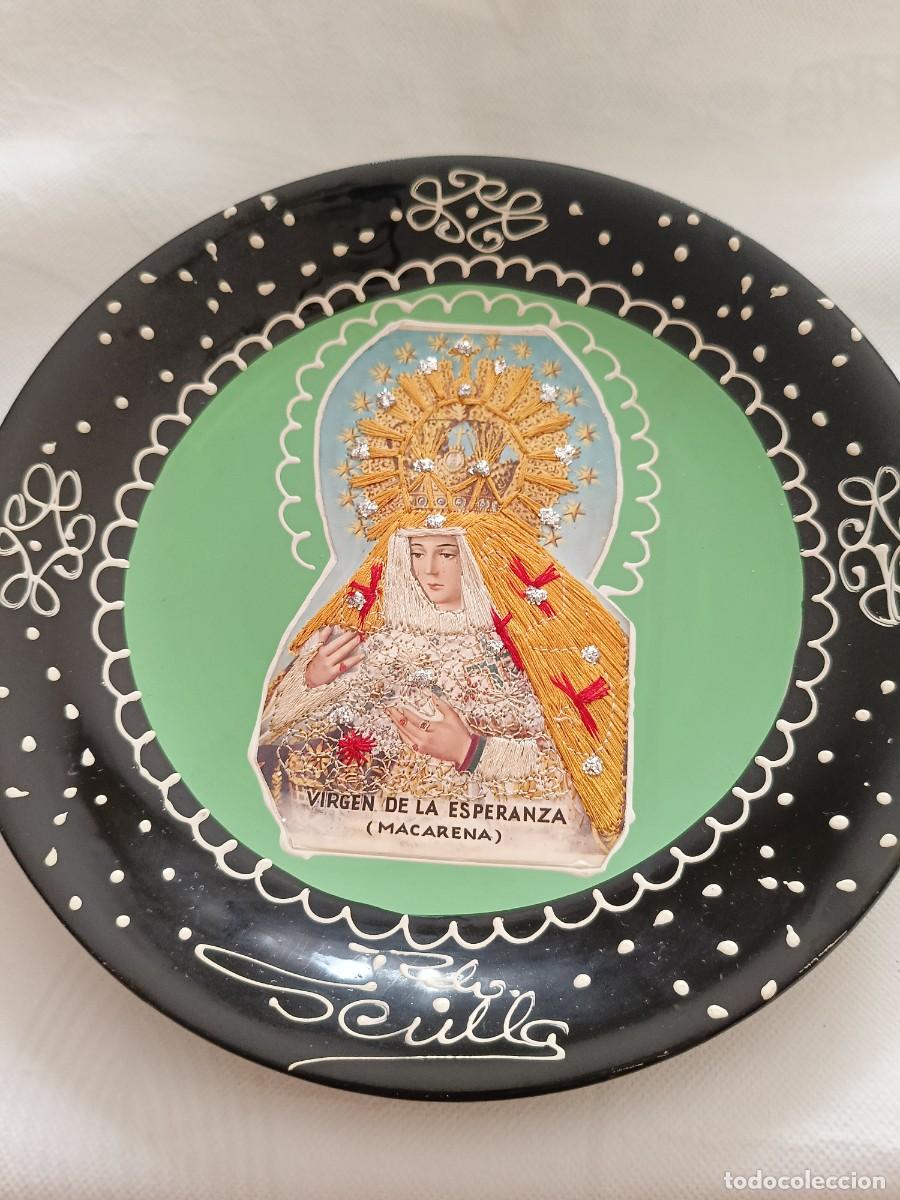 Plato Virgen de la Esperanza. Pickman
