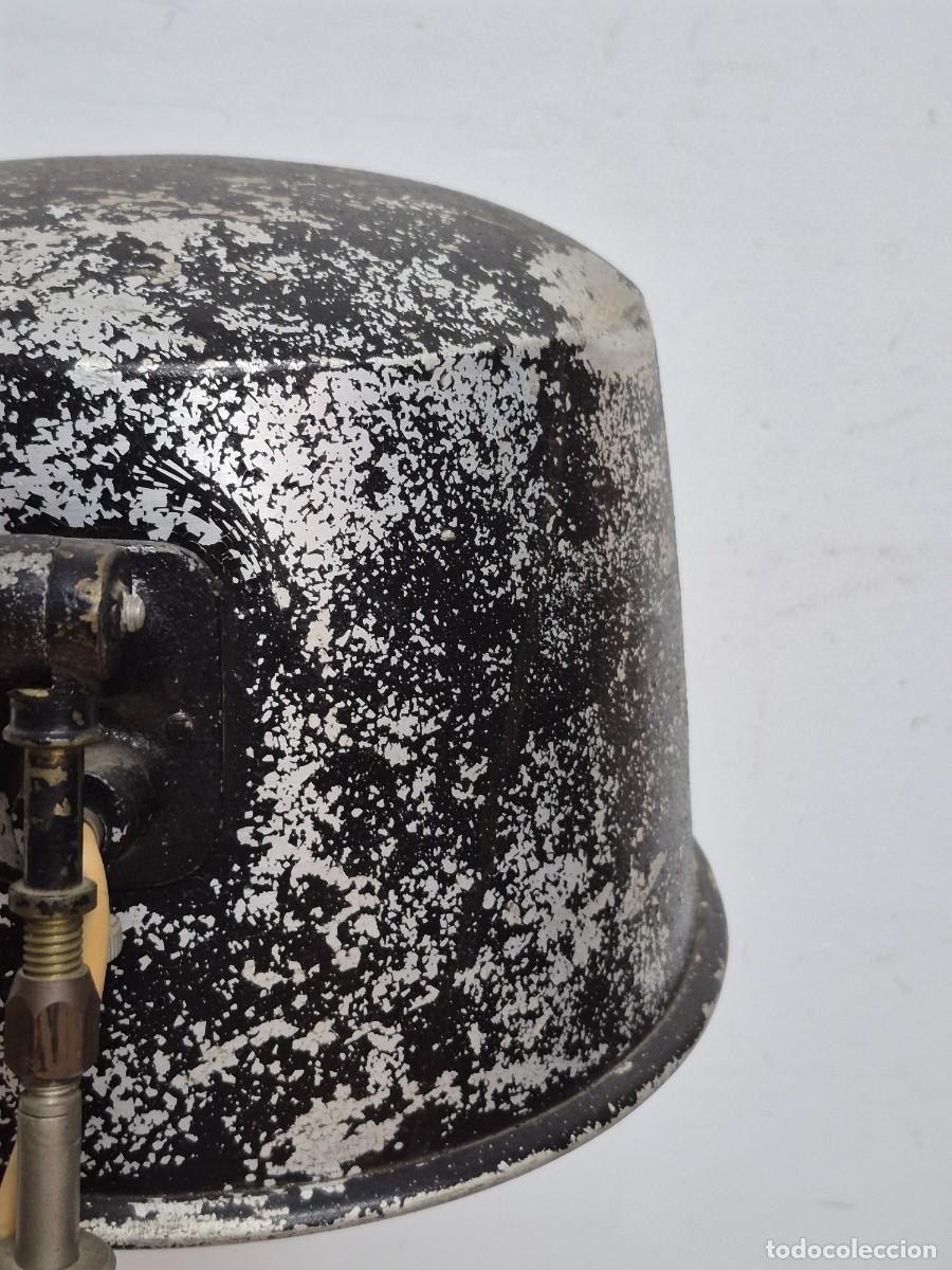 Antig&uuml;edades: L&aacute;mpara de Pie Industrial - con Base de Tr&iacute;pode - Vintage - Foto 15