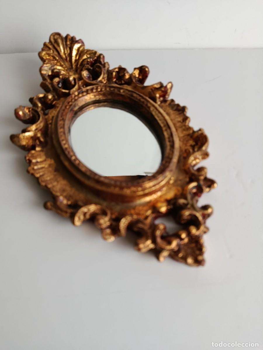 Antig&uuml;edades: ESPEJO DORADO PEQUE&Ntilde;O. CURNICOPIA