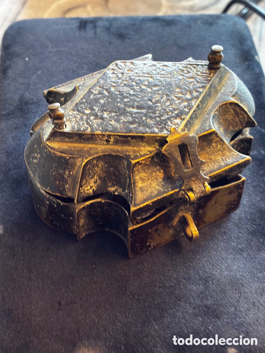 Antig&uuml;edades: Caja betel india a&ntilde;os 30