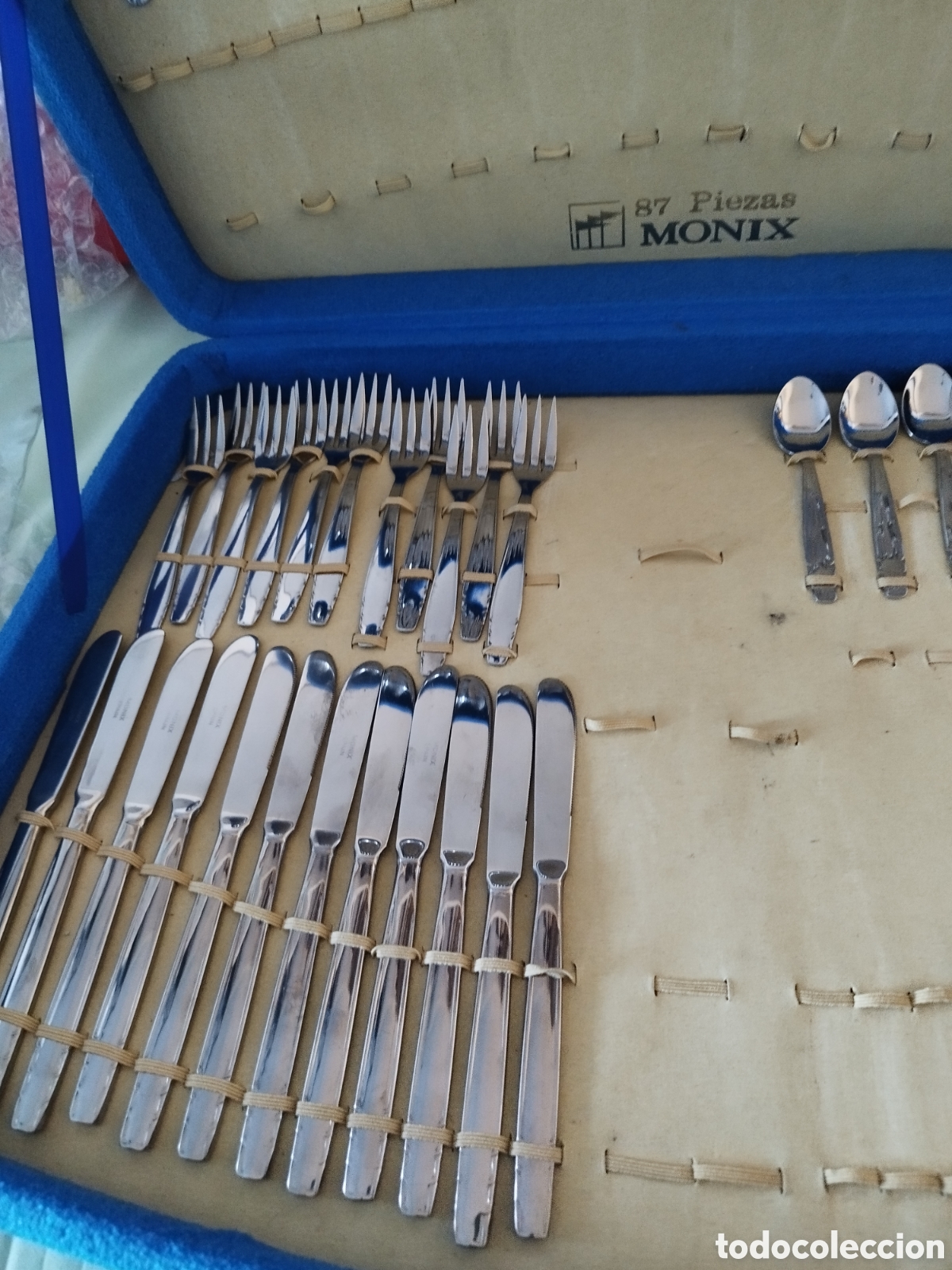 Antig&uuml;edades: Cuberter&iacute;a MONIX incompleta - Foto 2