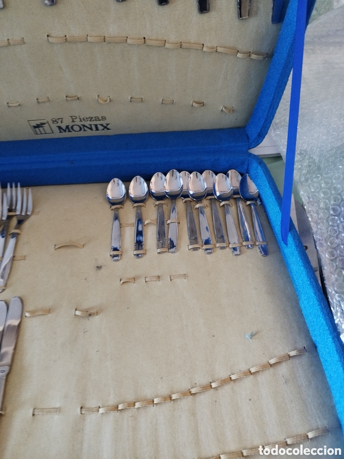 Antig&uuml;edades: Cuberter&iacute;a MONIX incompleta - Foto 3