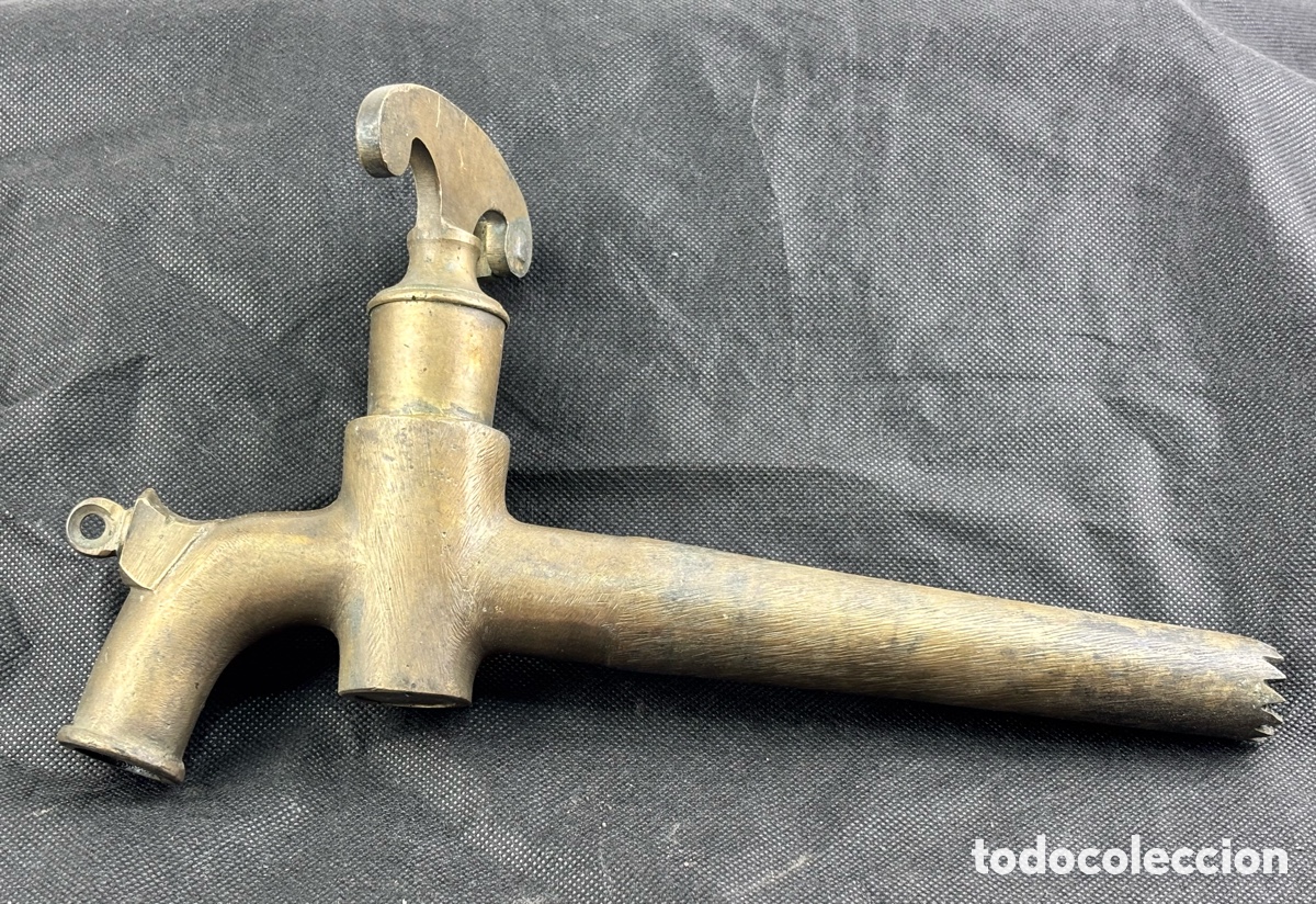 Antig&uuml;edades: ESPITA DE BRONCE PARA BARRICA- 5