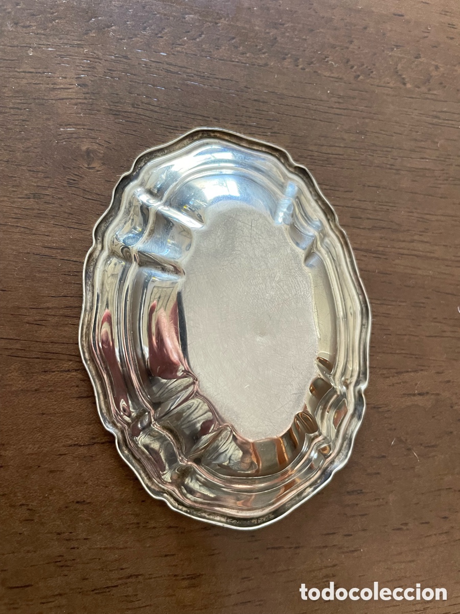 Antig&uuml;edades: Bandeja de plata de ley 925 - Foto 3