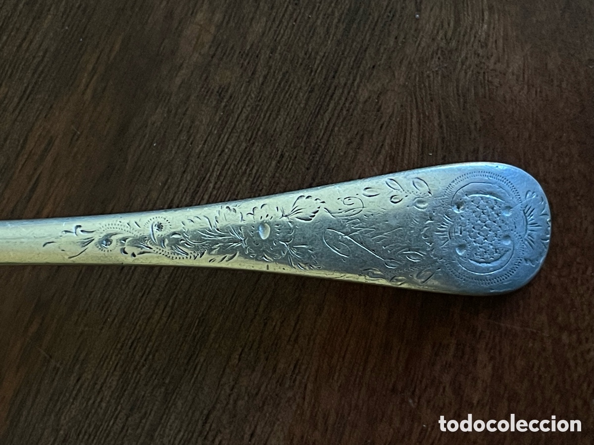 Antig&uuml;edades: Cuchara en plata 925 inglesa - Foto 2