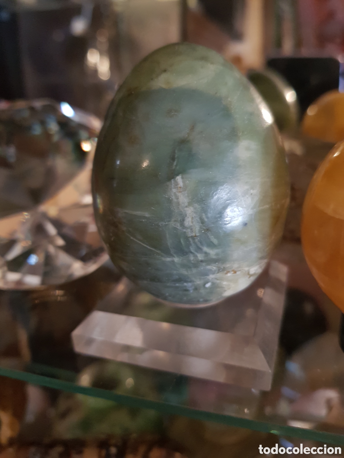 Antig&uuml;edades: ANTIGUO HUEVO DE JADE