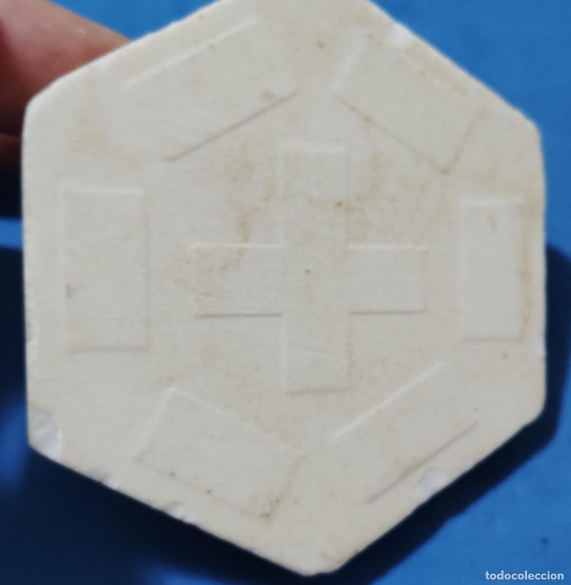 Antig&uuml;edades: AZULEJO ANTIGUO Y EXAGONAL.ENVIO INCLUIDO,