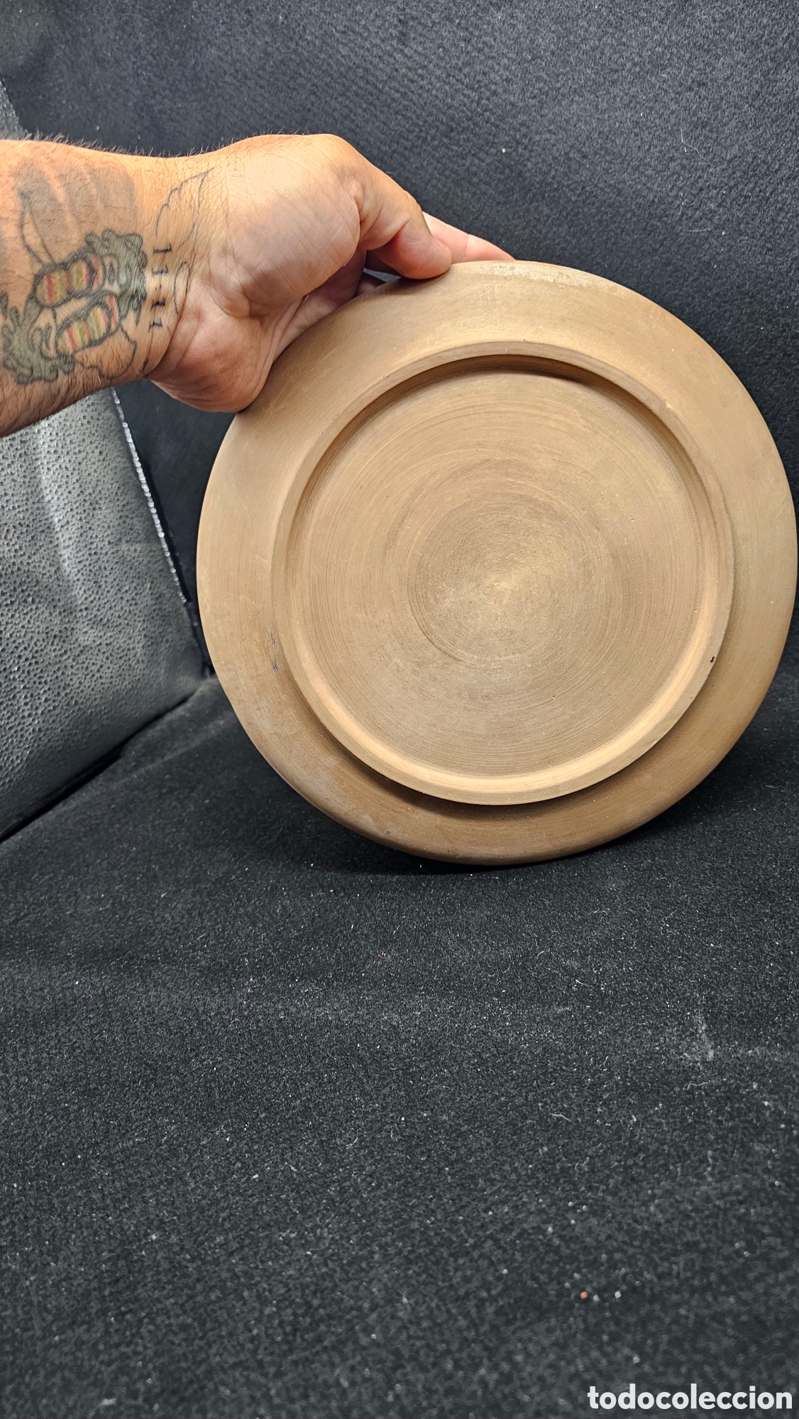 Antig&uuml;edades: Bonito plato de cer&aacute;mica - Foto 2