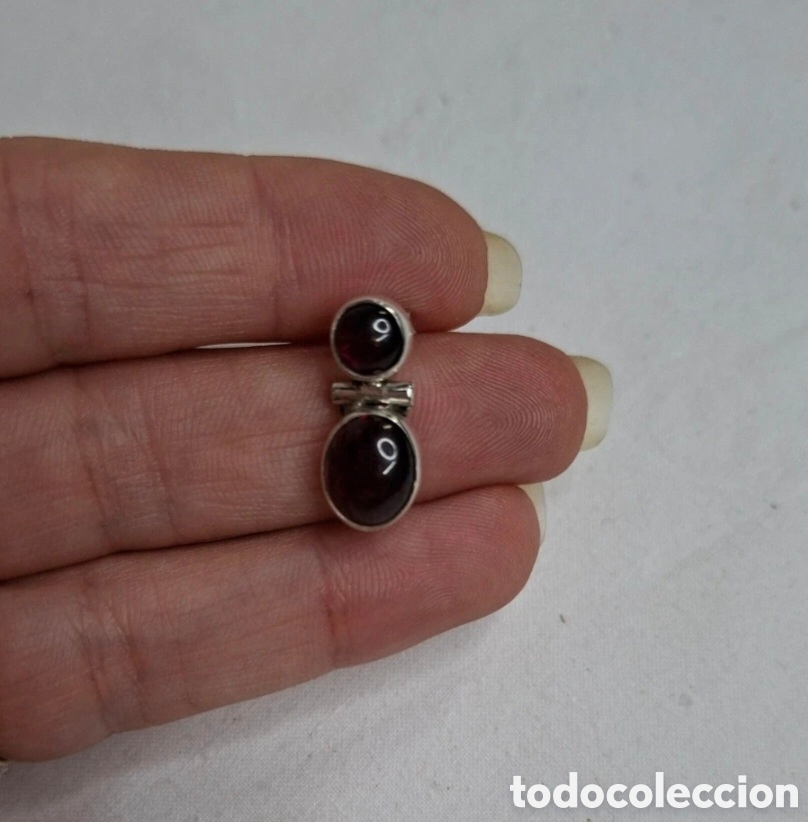 Antig&uuml;edades: Pendientes de plata 925 - Foto 4