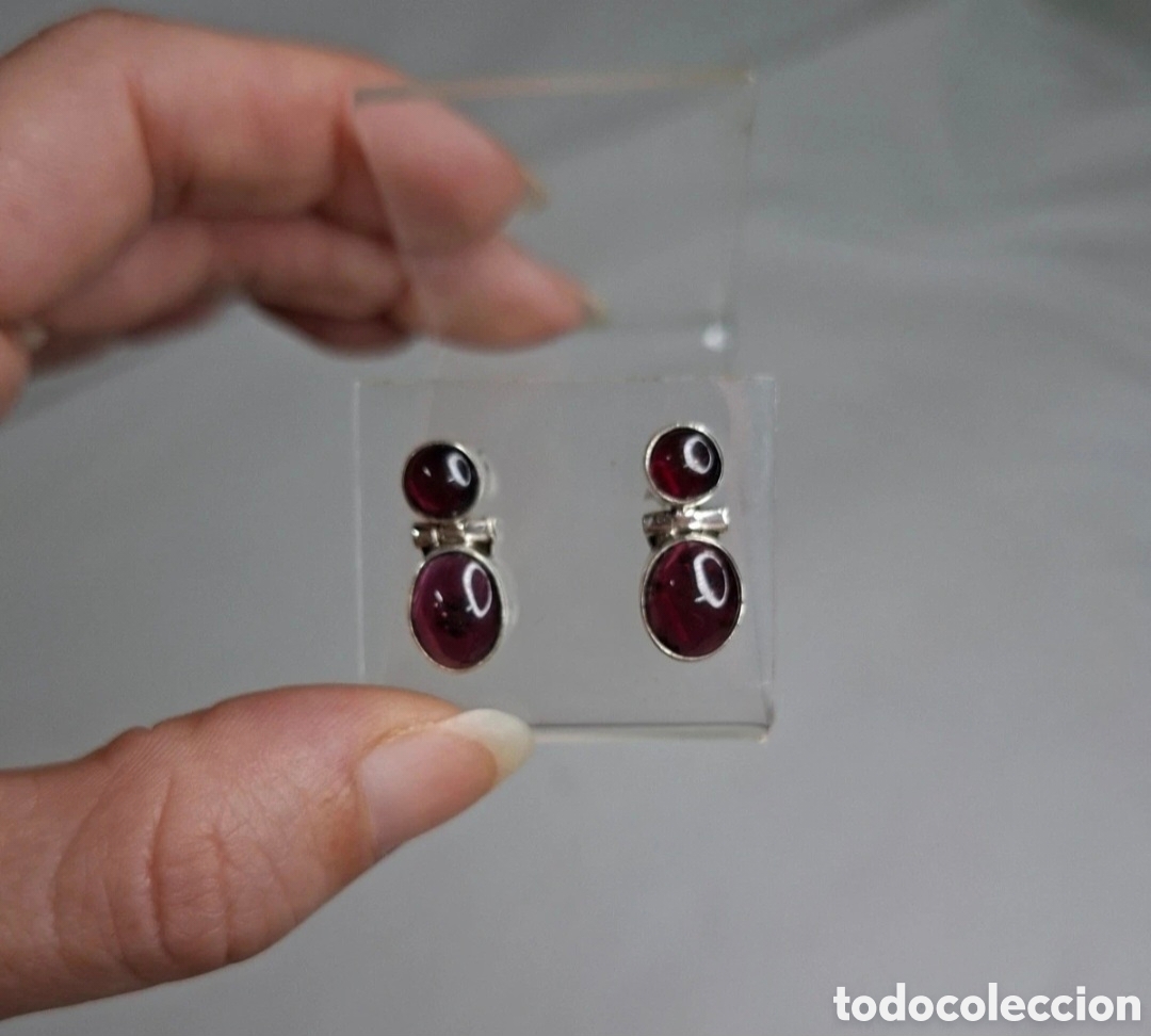 Antig&uuml;edades: Pendientes de plata 925