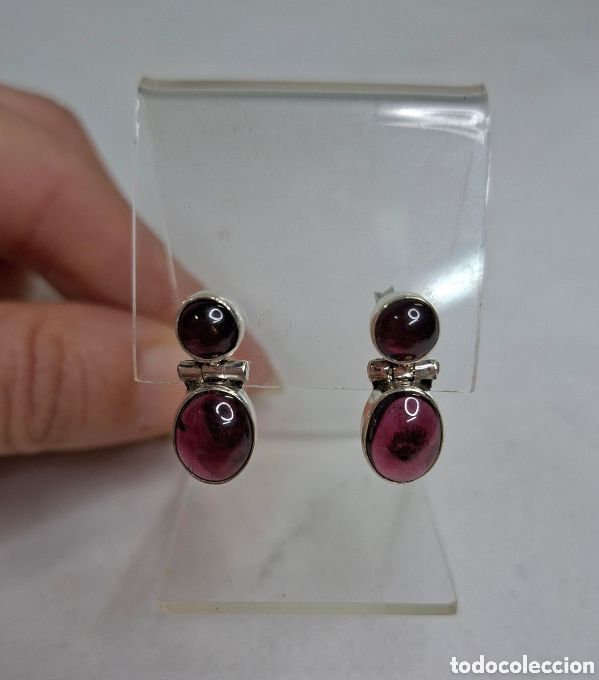 Antig&uuml;edades: Pendientes de plata 925