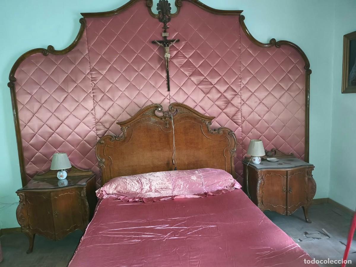 Antig&uuml;edades: Dormitorio completo de &eacute;poca de estilo rococ&oacute; y regency - Foto 2