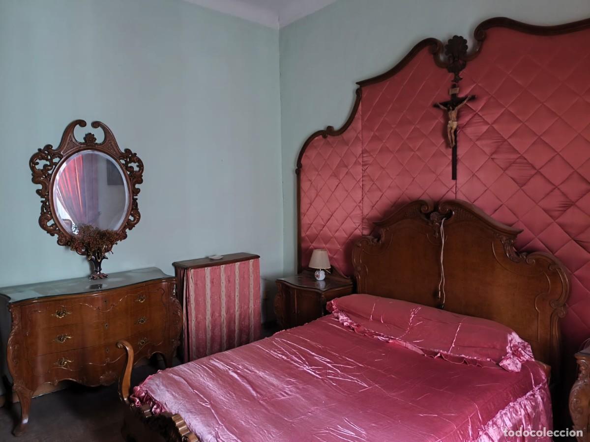 Antig&uuml;edades: Dormitorio completo de &eacute;poca de estilo rococ&oacute; y regency - Foto 3