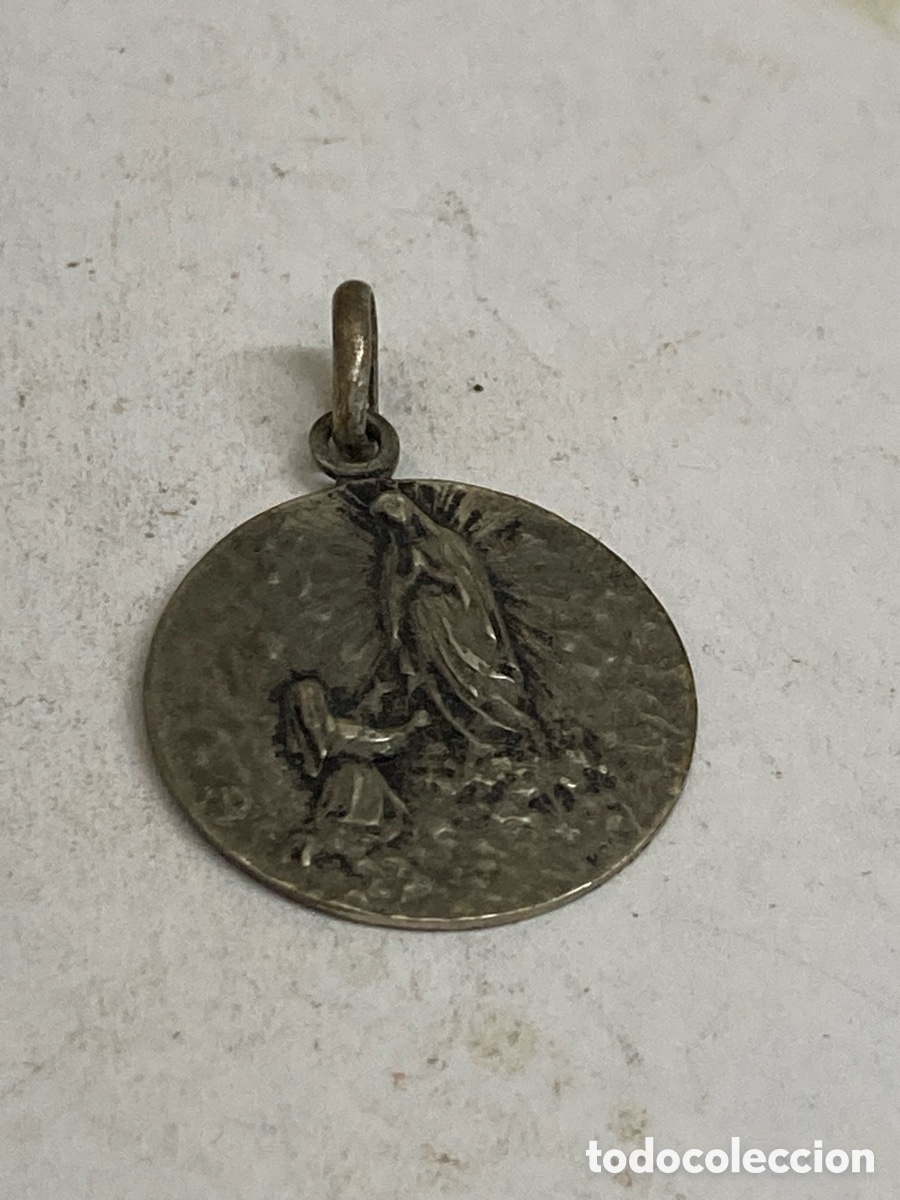 Antig&uuml;edades: Medalla de plata religiosa C642