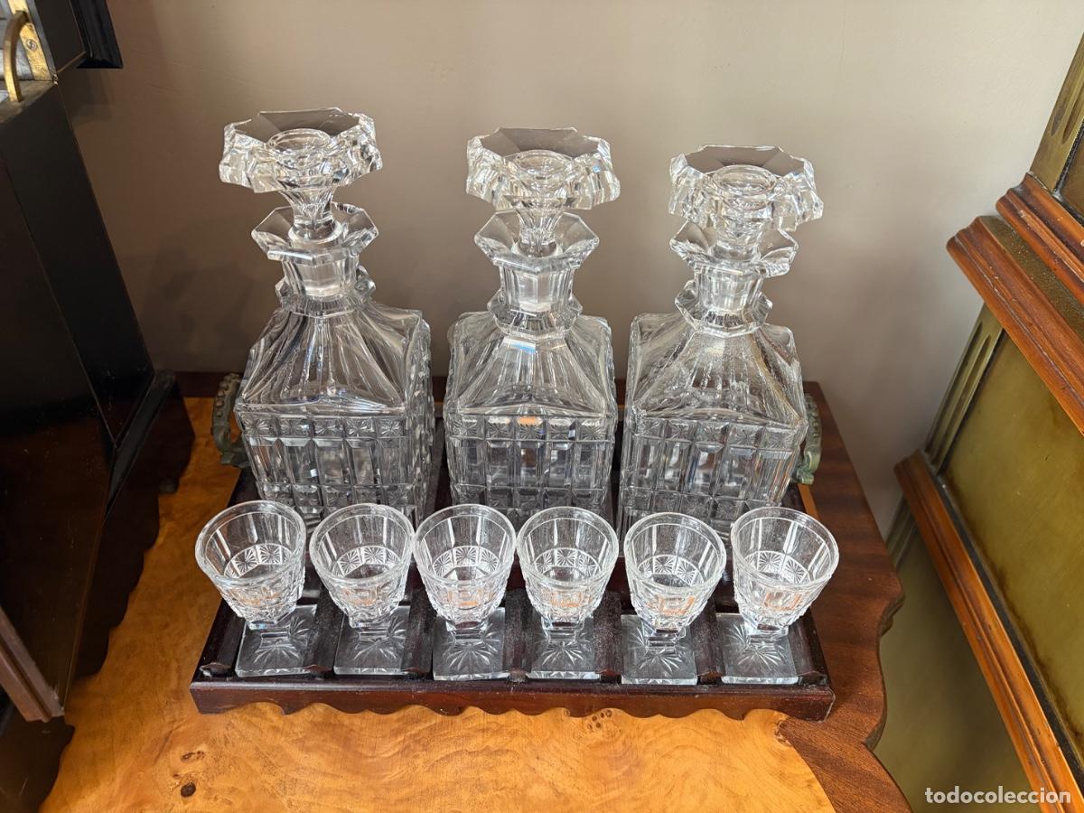 Antig&uuml;edades: ANTIGUA LICORERA LUIS XVI - Foto 4