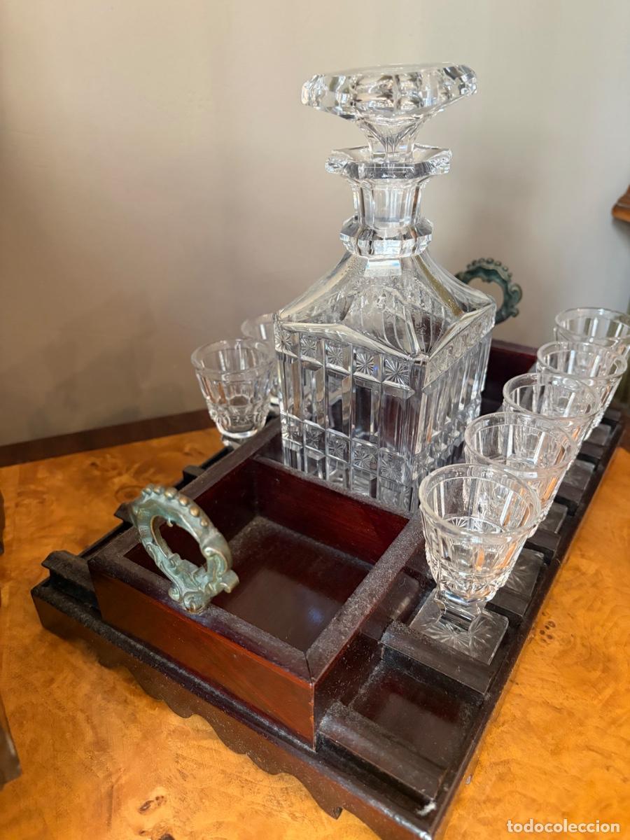 Antig&uuml;edades: ANTIGUA LICORERA LUIS XVI - Foto 7