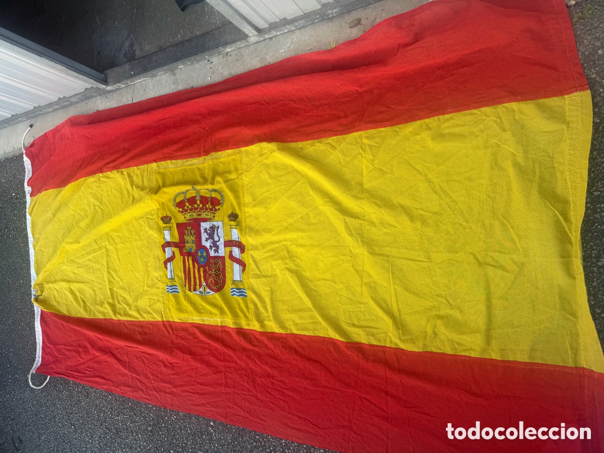 Antig&uuml;edades: Bandera de Espa&ntilde;a Antigua Grande