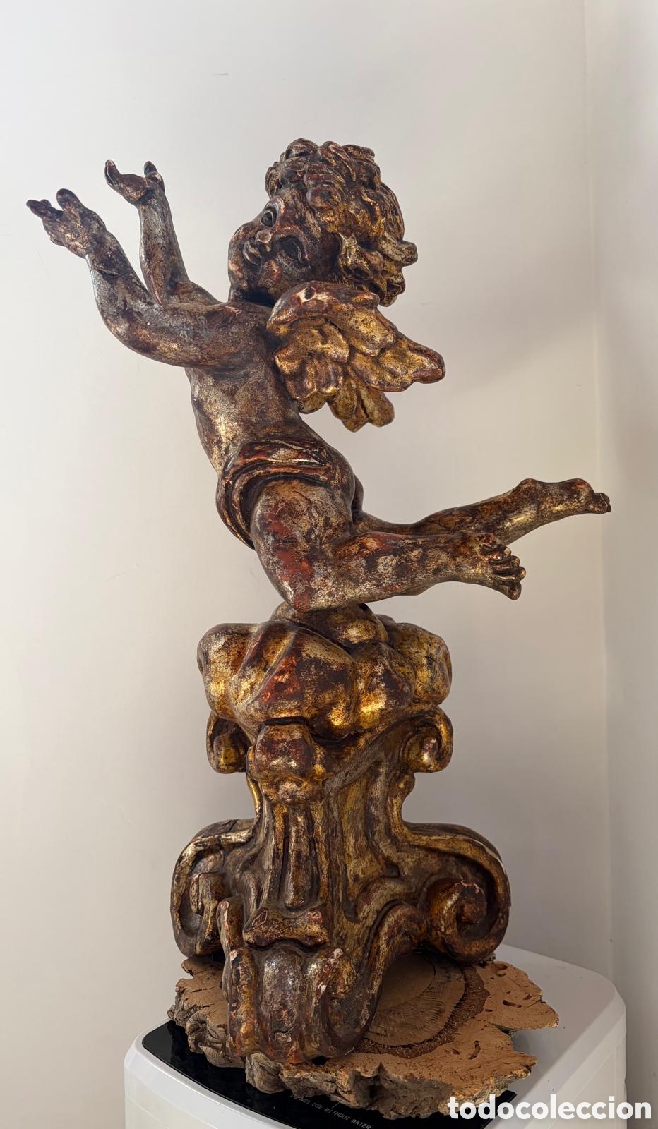 Antig&uuml;edades: Talla de madera. Estilo Barroco - Foto 6