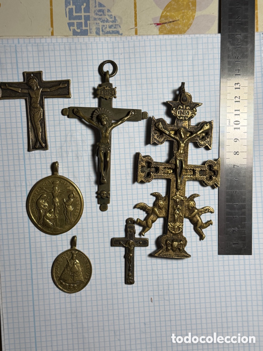 Antig&uuml;edades: Curces y medallas antiguas - Foto 2