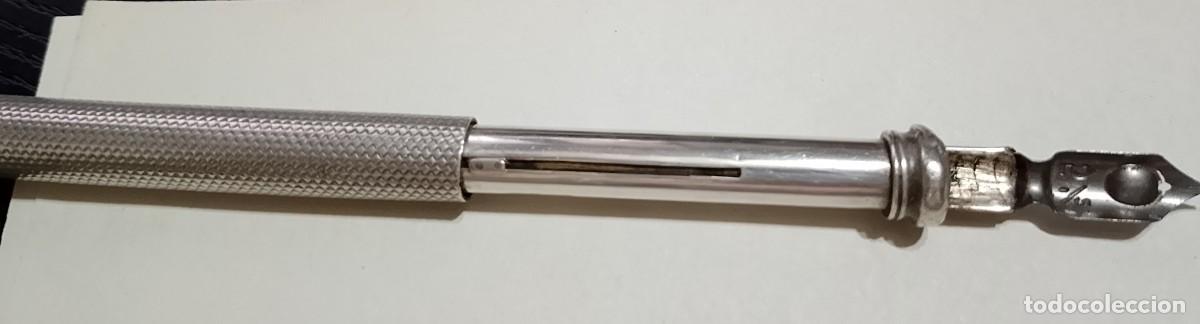 Antig&uuml;edades: LAPIZ-PLUMA DEL SIGLO XIX, PLATA DE LEY