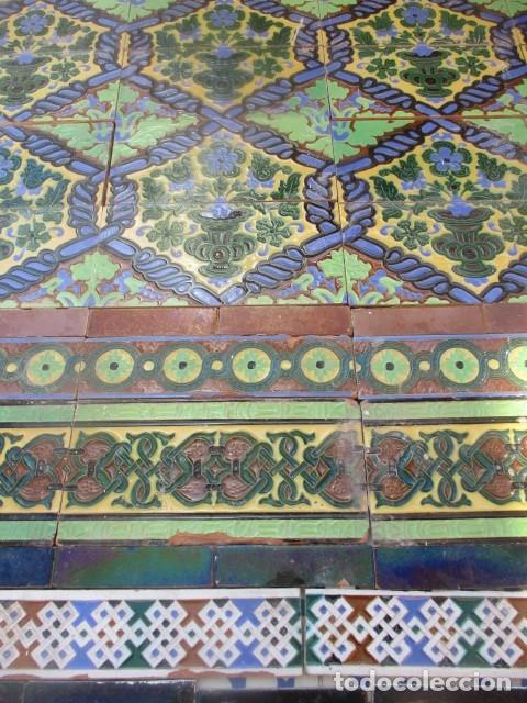 Antig&uuml;edades: Panel de azulejos antiguos Ramos Rejano - Foto 2