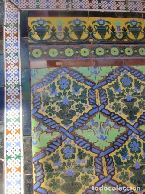 Antig&uuml;edades: Panel de azulejos antiguos Ramos Rejano - Foto 3