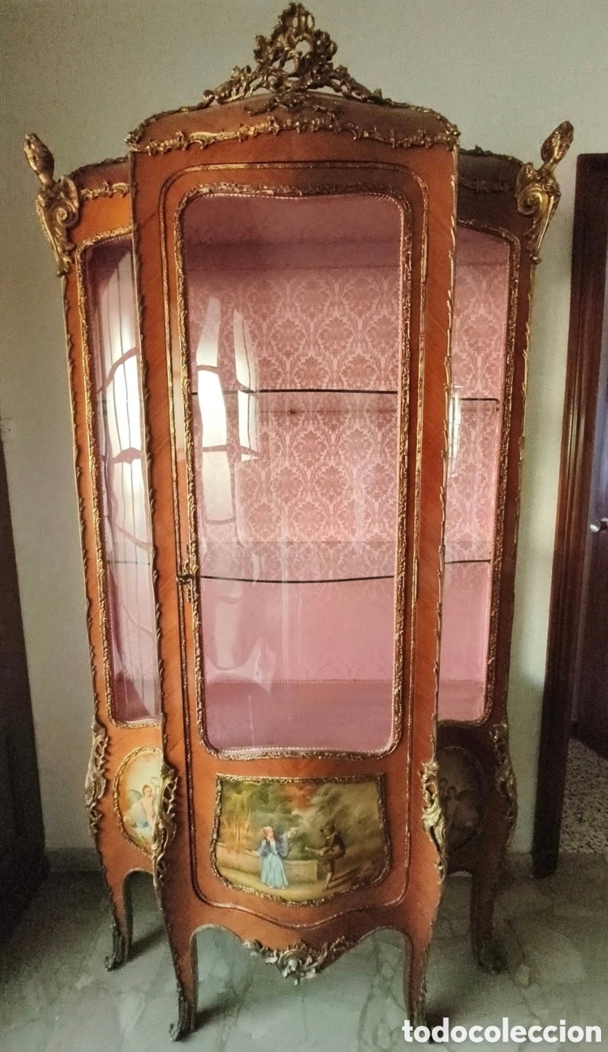 Antig&uuml;edades: Vitrina estilo Luis XVI - Foto 2