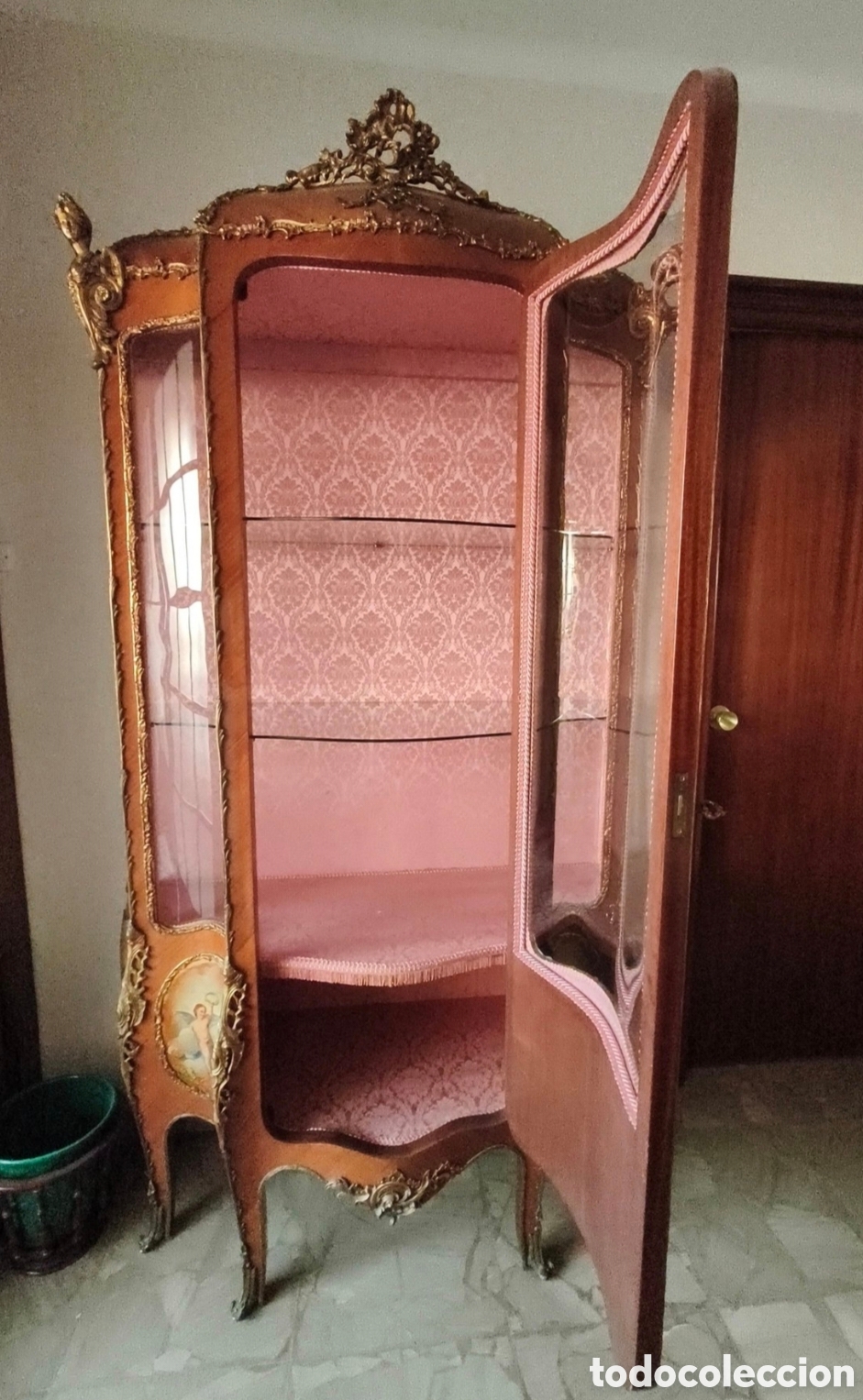 Antig&uuml;edades: Vitrina estilo Luis XVI - Foto 3