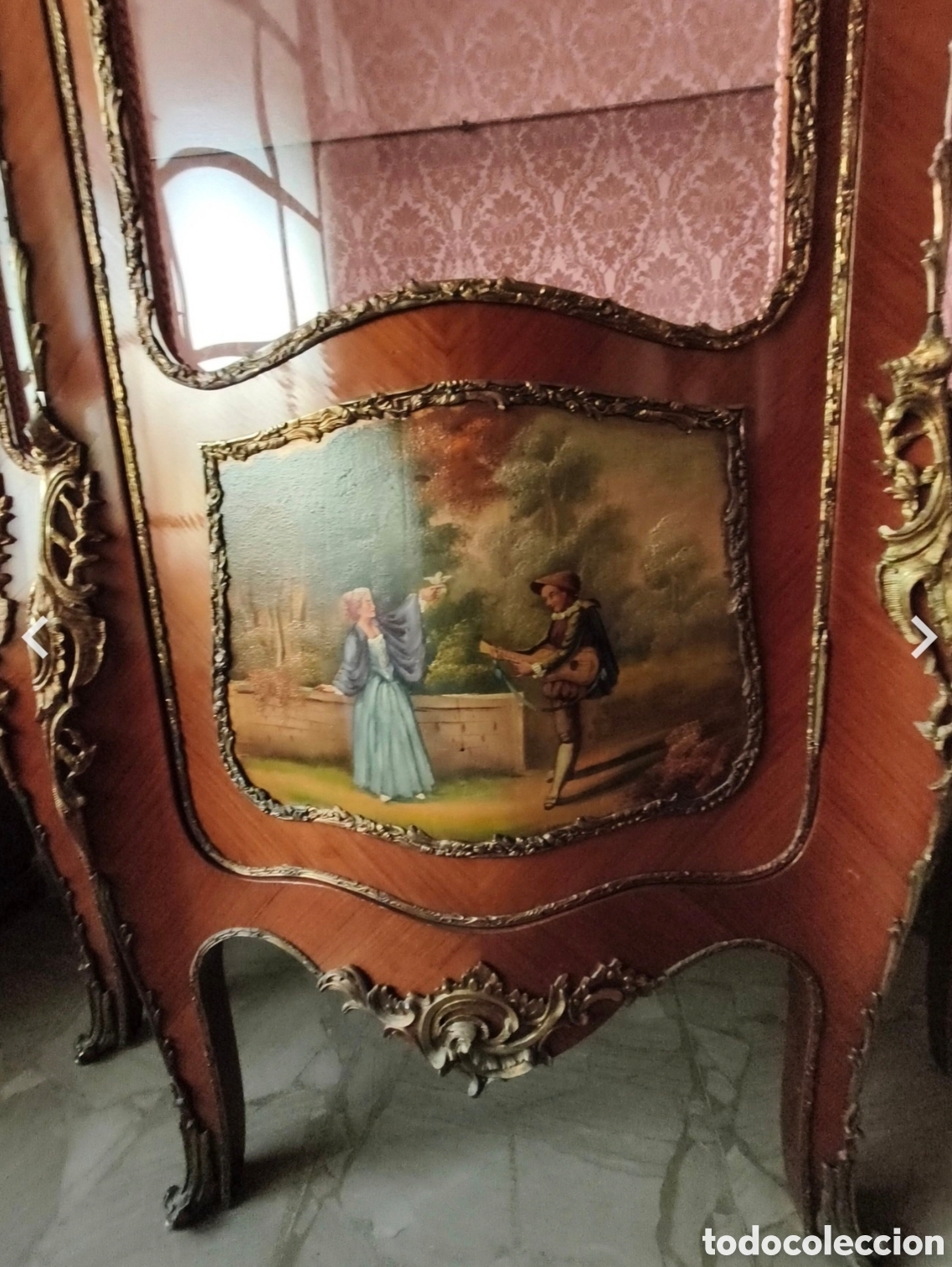 Antig&uuml;edades: Vitrina estilo Luis XVI - Foto 6