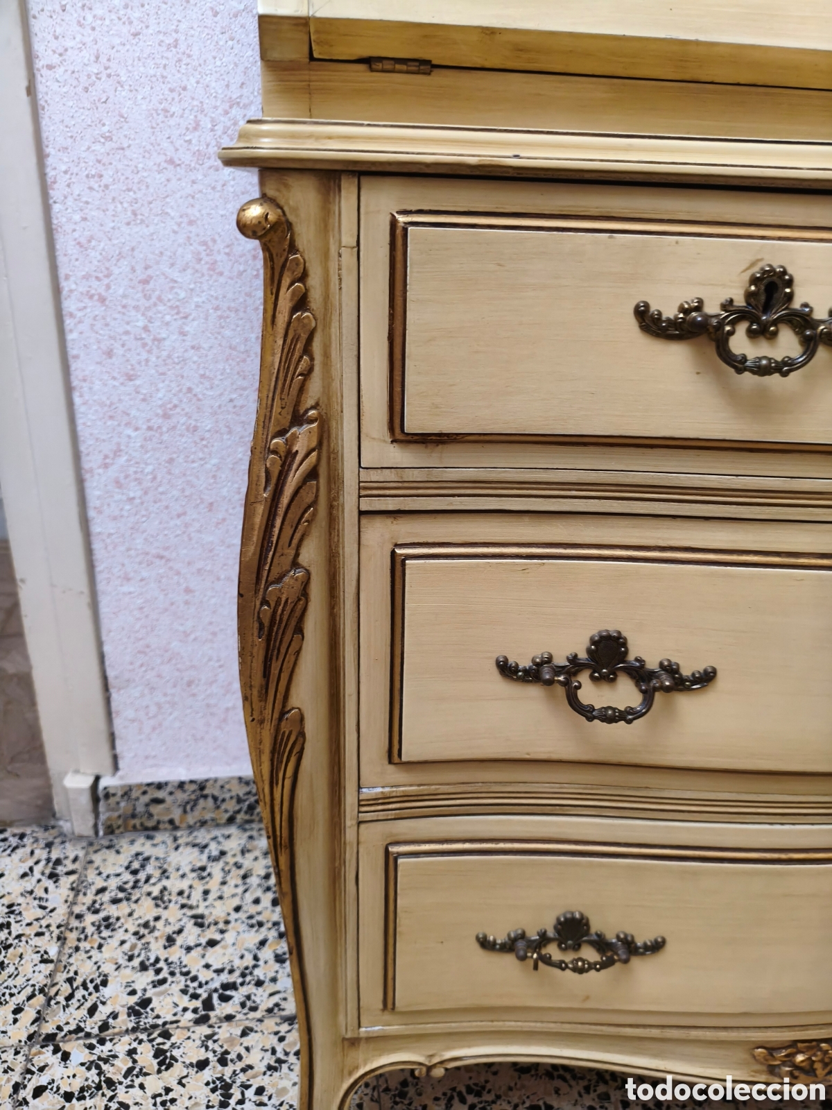 Antig&uuml;edades: C&oacute;moda estilo Luis XVI - Foto 4