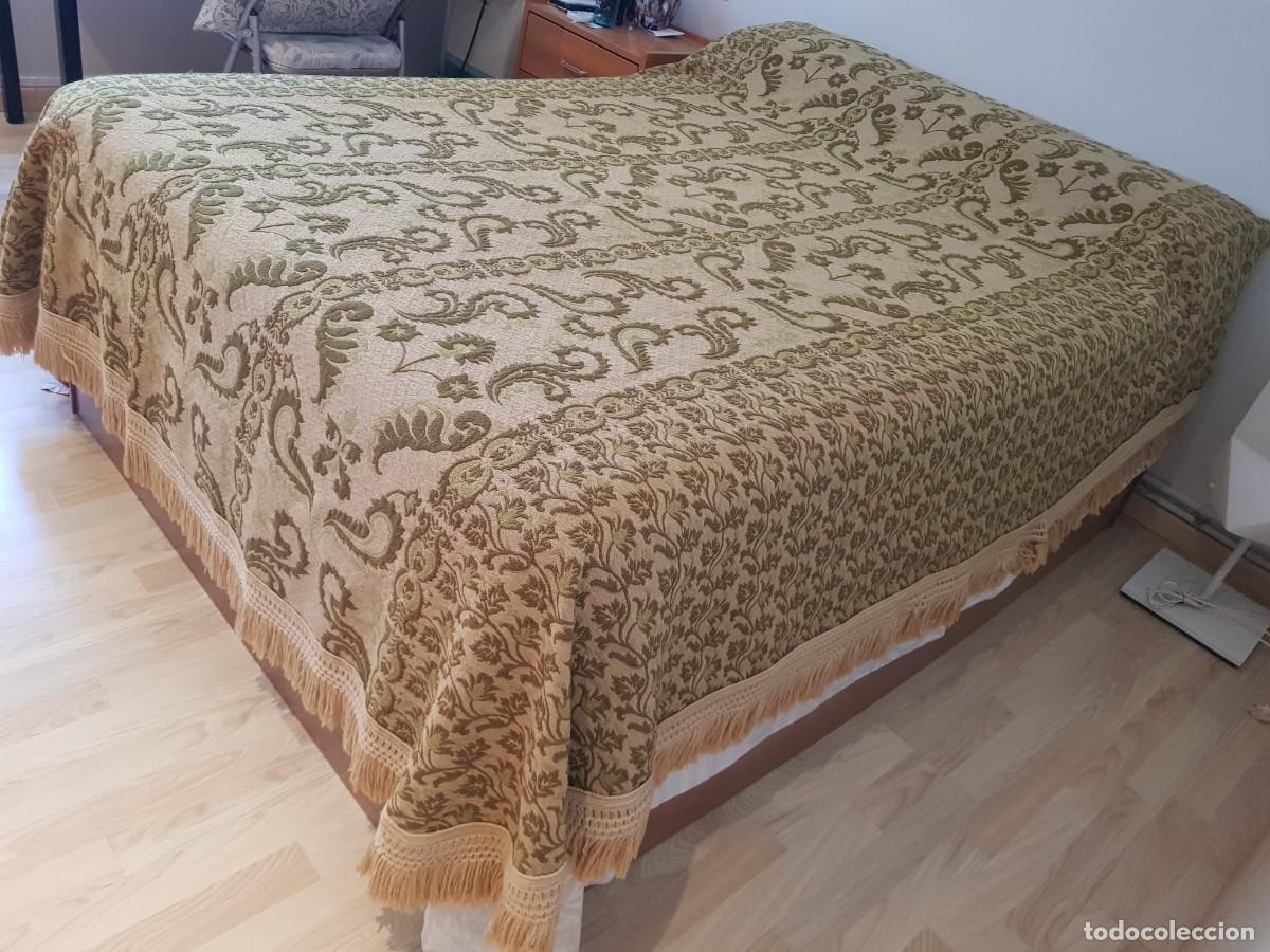 Antig&uuml;edades: COLCHA ANTIGUA PARA CAMA GRANDE