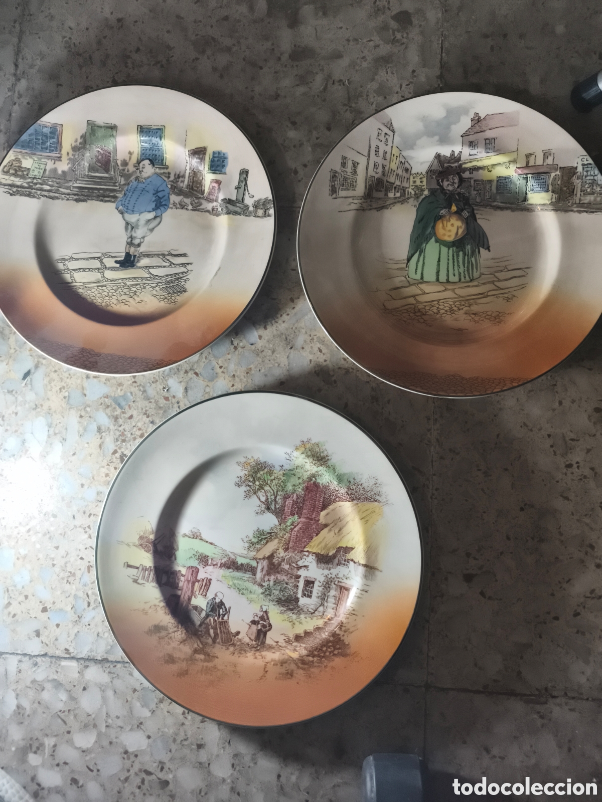 Antig&uuml;edades: Royal Doulton, 3 antiguos patos de porcelana inglesa sellados en perfecto estado