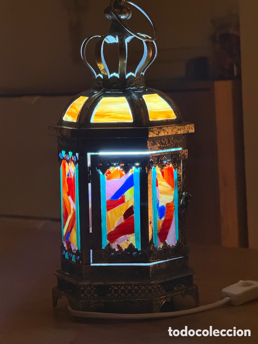 Antig&uuml;edades: L&aacute;mpara de sobremesa - Foto 19