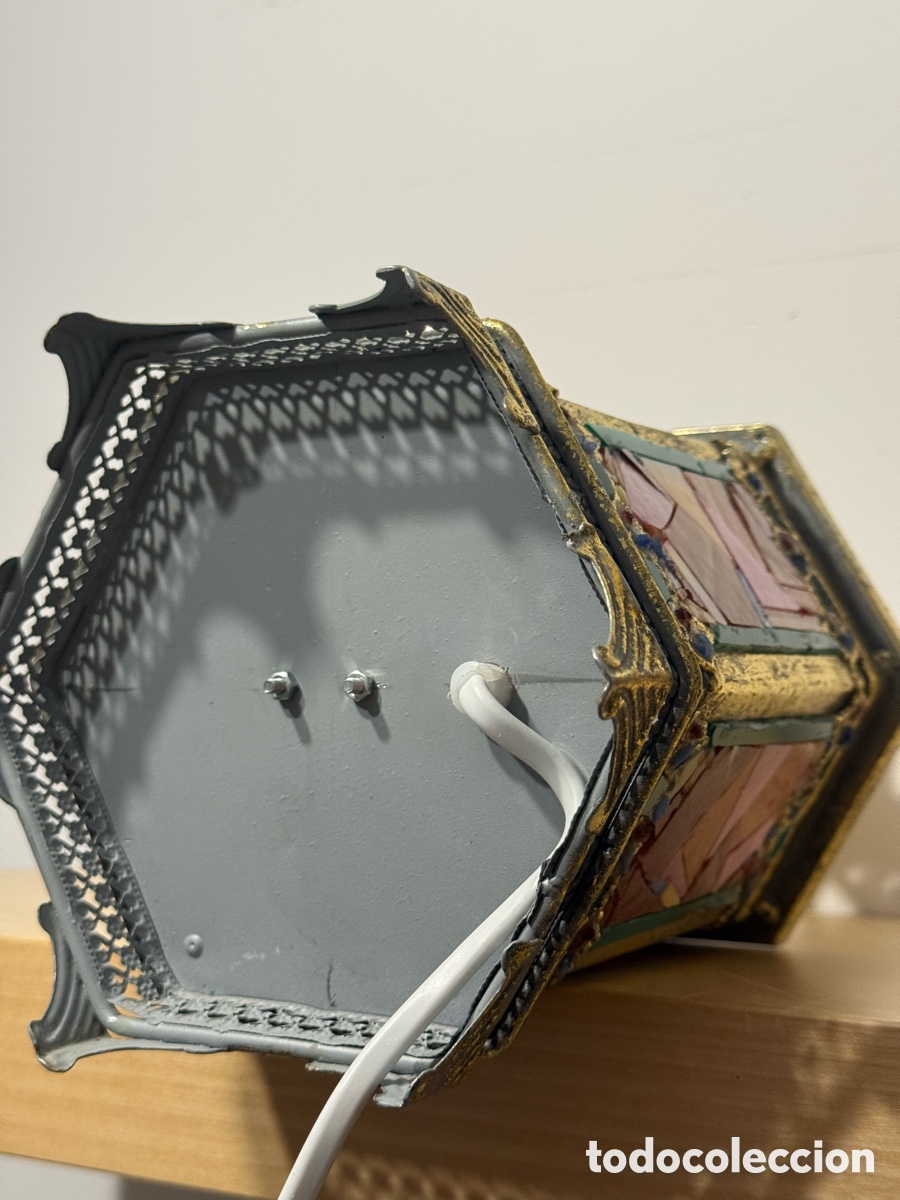 Antig&uuml;edades: L&aacute;mpara de sobremesa - Foto 21
