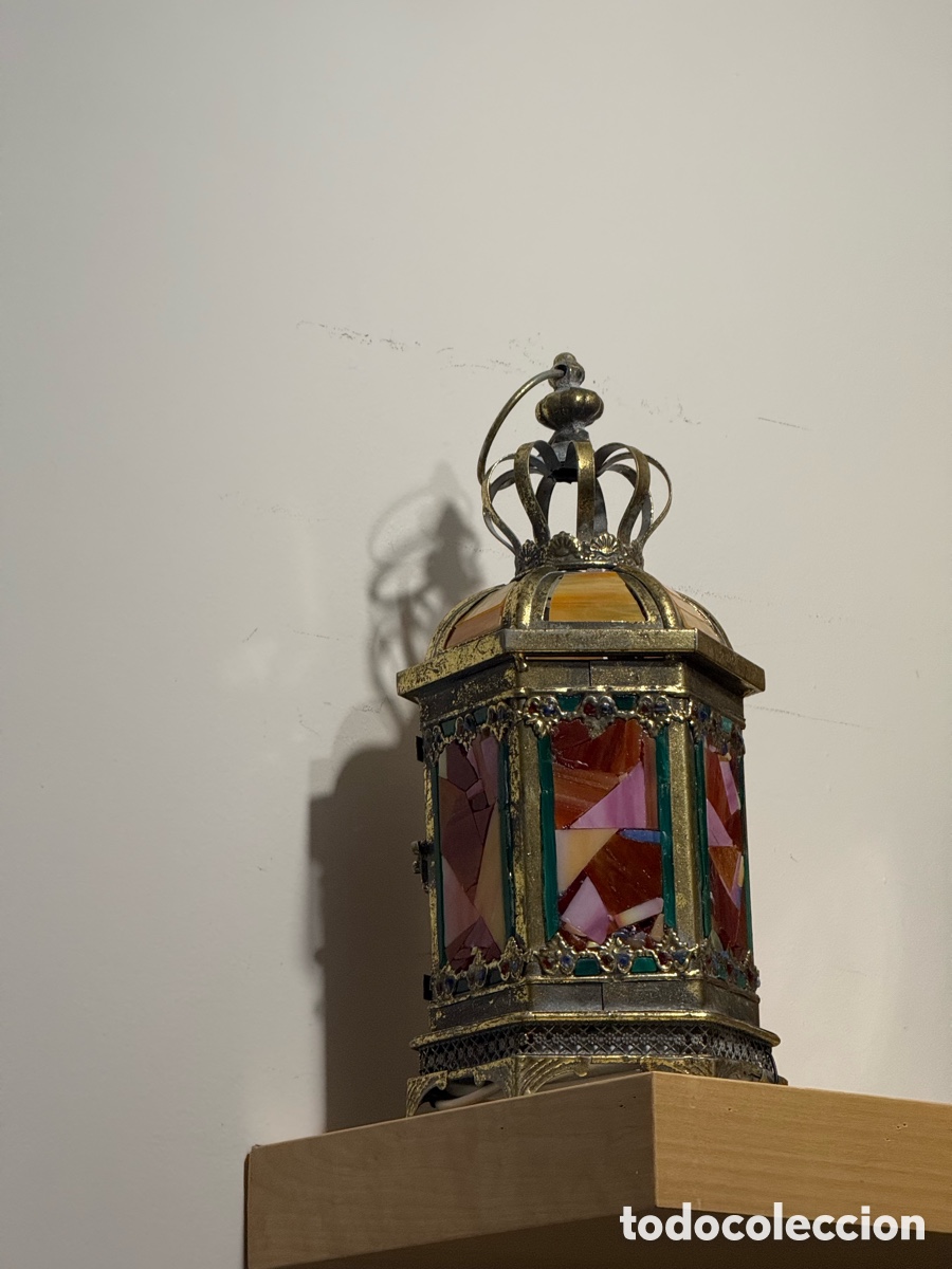 Antig&uuml;edades: L&aacute;mpara de sobremesa - Foto 23