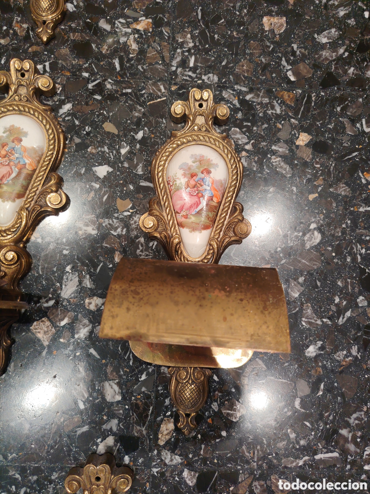 Antig&uuml;edades: Accesorios antiguos de bronce - Foto 2