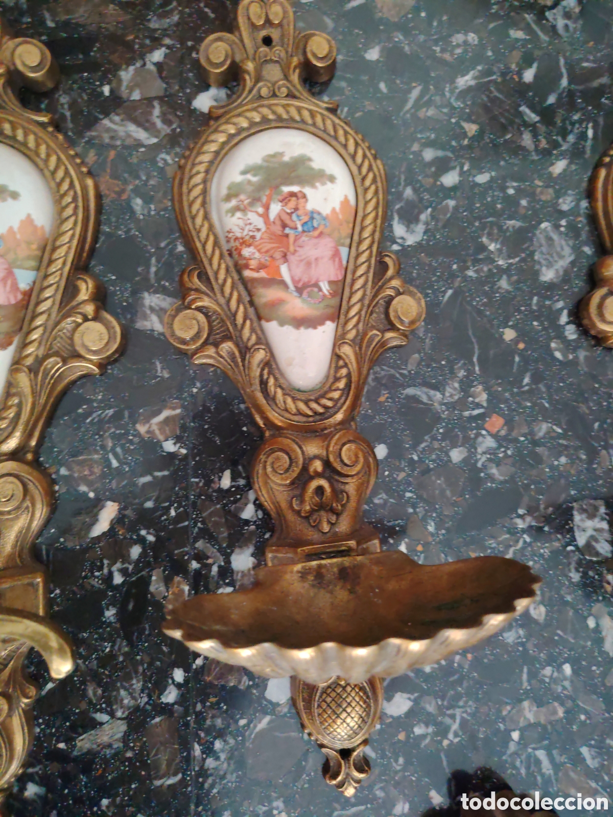 Antig&uuml;edades: Accesorios antiguos de bronce - Foto 4