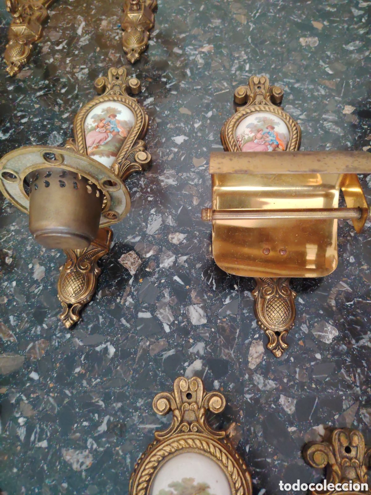 Antig&uuml;edades: Accesorios antiguos de bronce - Foto 16