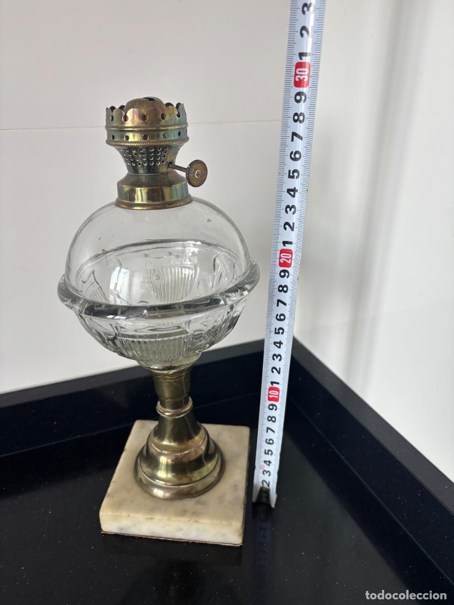 Antig&uuml;edades: L&aacute;mpara aceite 1860 a 1880 Schwintzer & Gr&auml;ff, - Foto 3