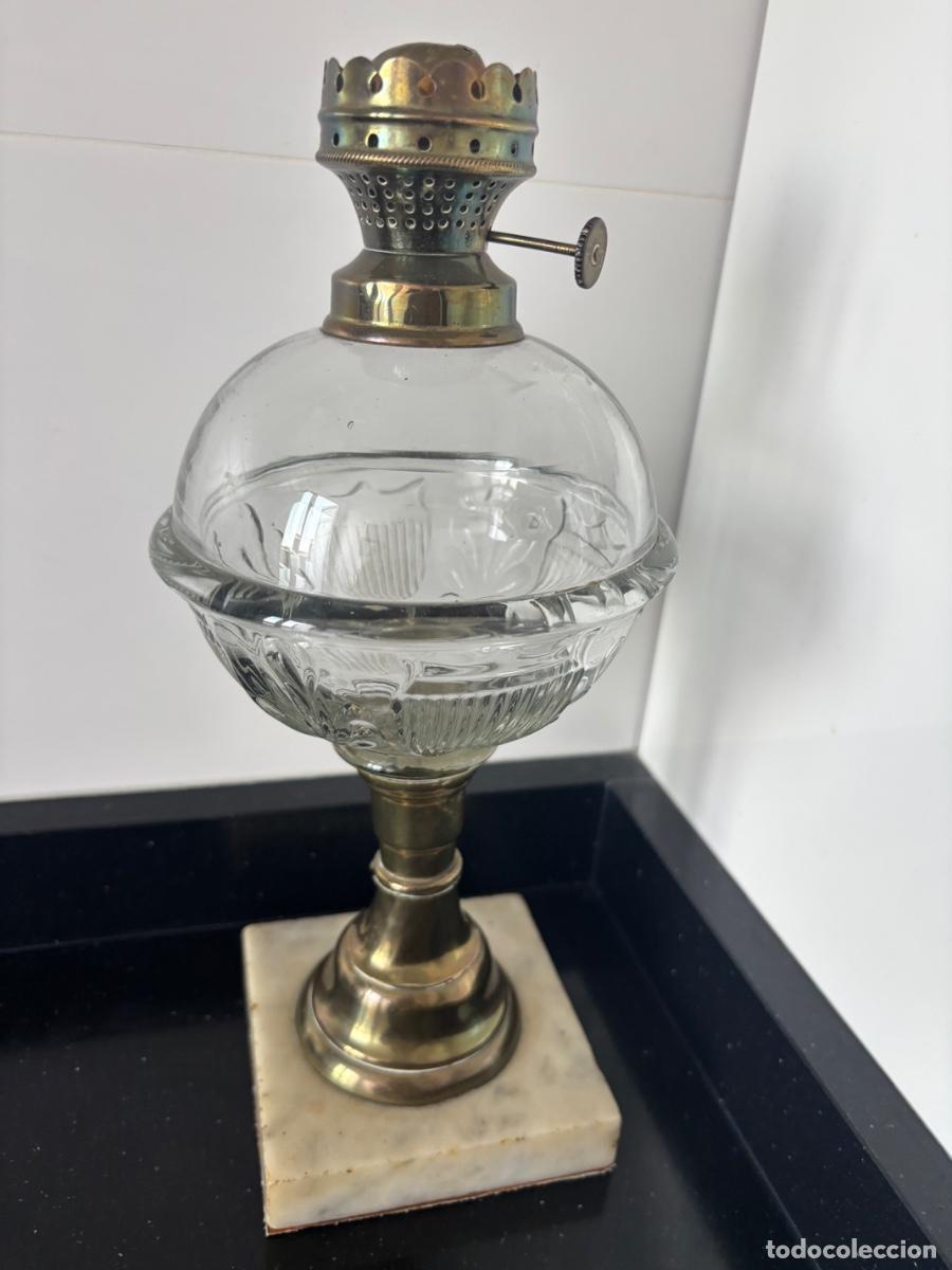 Antig&uuml;edades: L&aacute;mpara aceite 1860 a 1880 Schwintzer & Gr&auml;ff, - Foto 6