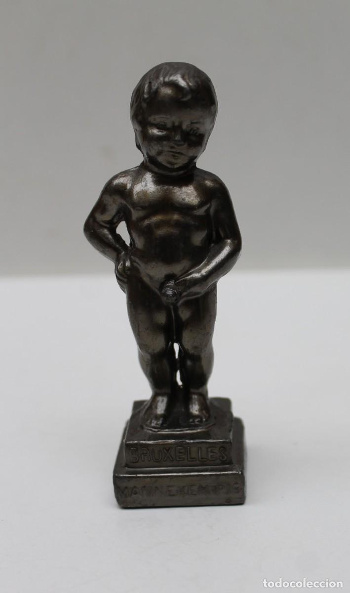 Antig&uuml;edades: FIGURA MANNEKEN PIS- RECUERDO DE BRUSELAS.