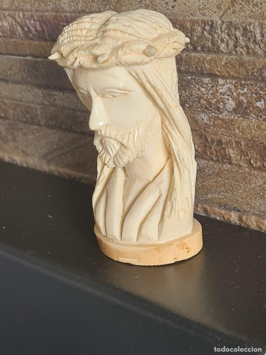 Antig&uuml;edades: Figura Jesucristo en hueso