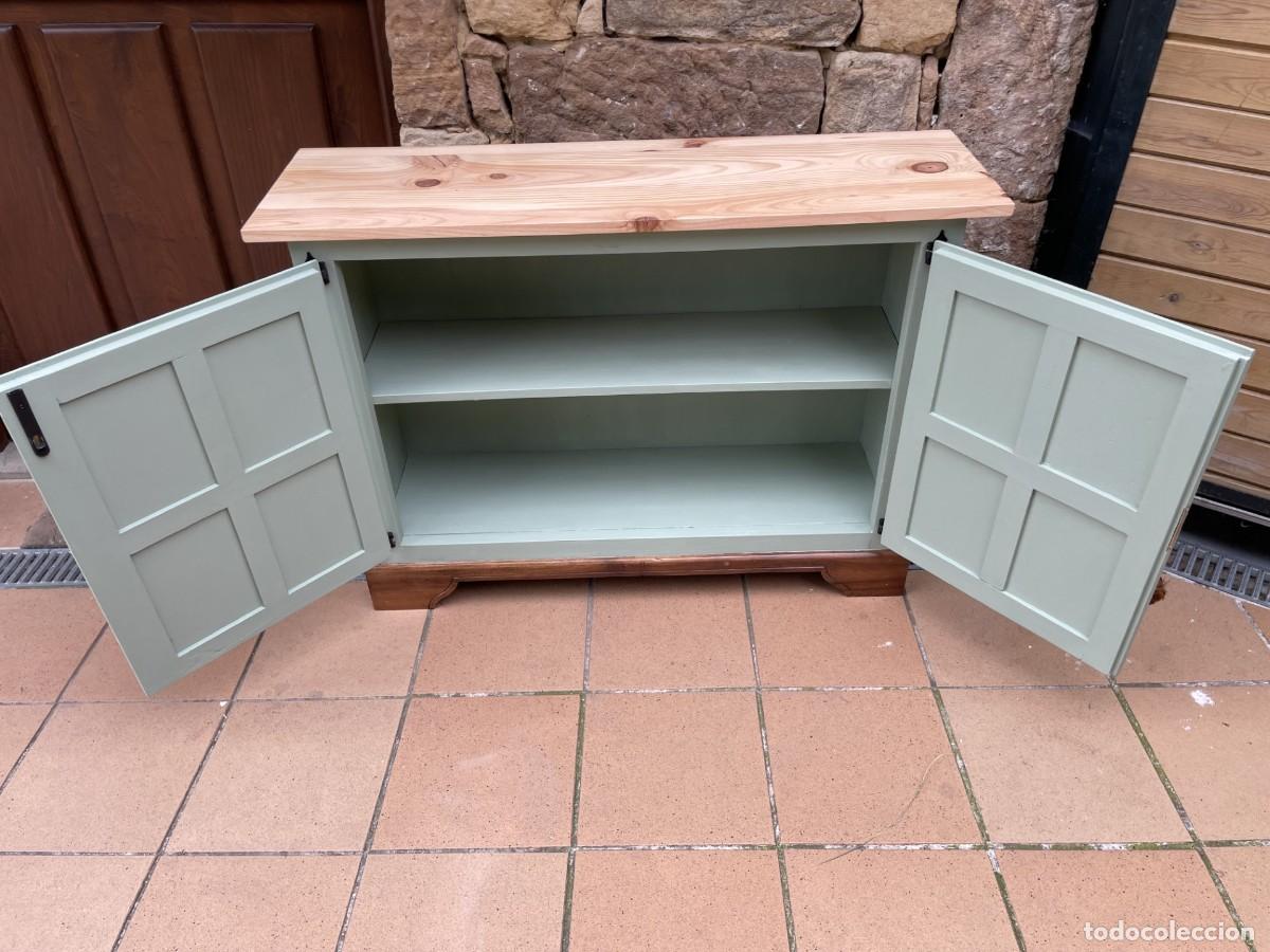 Antig&uuml;edades: Mueble recibidor taquillon restaurado - Foto 4