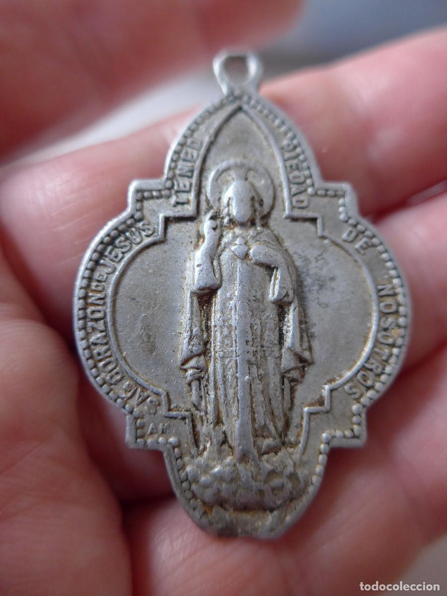 Antig&uuml;edades: MEDALLA ARCHICOFRADIA DE MARIA AUXILIADORA Y SAGRADO CORAZON DE JESUS