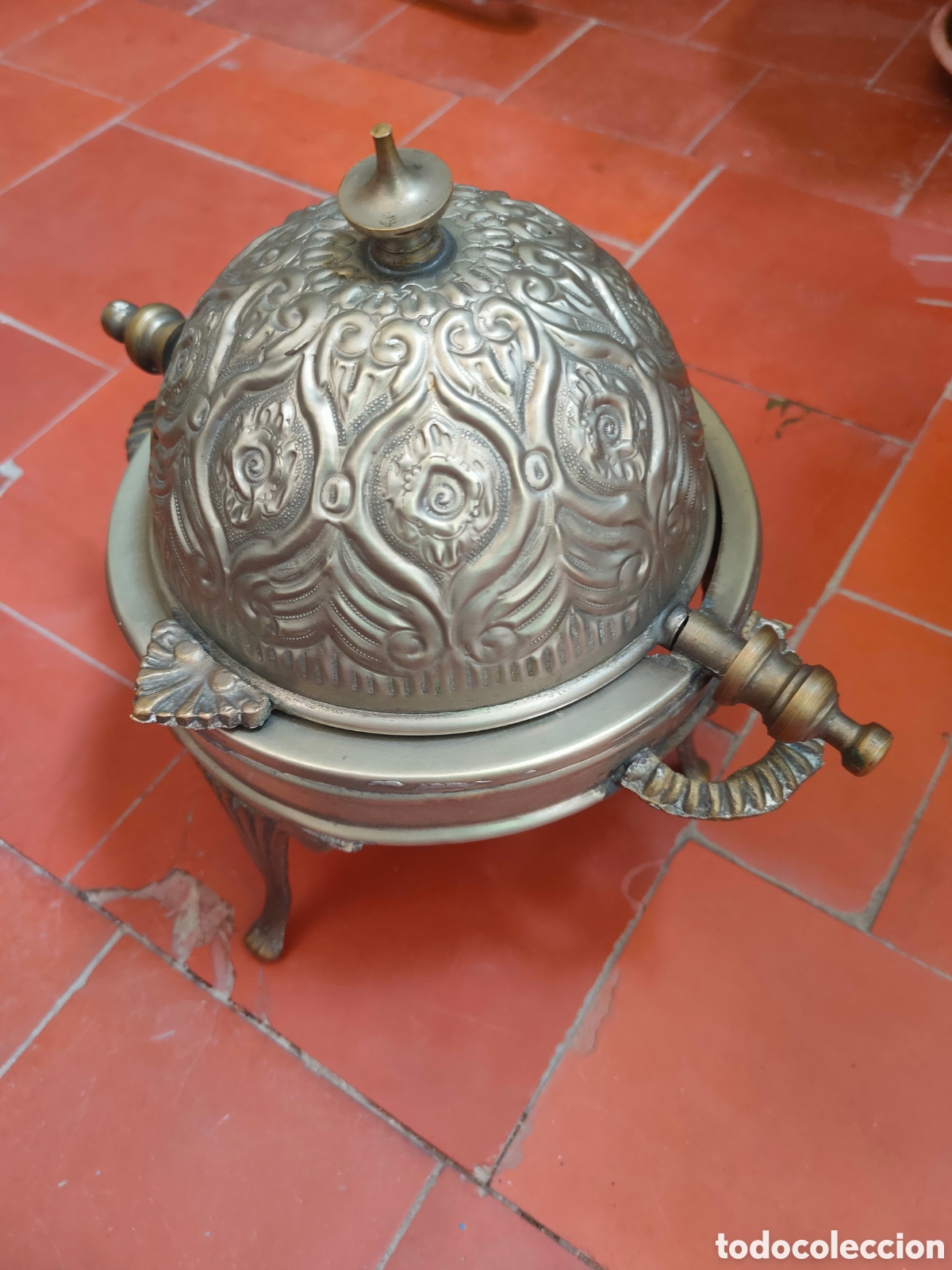 Antig&uuml;edades: Caviarera o bombonera &aacute;rabe. - Foto 2
