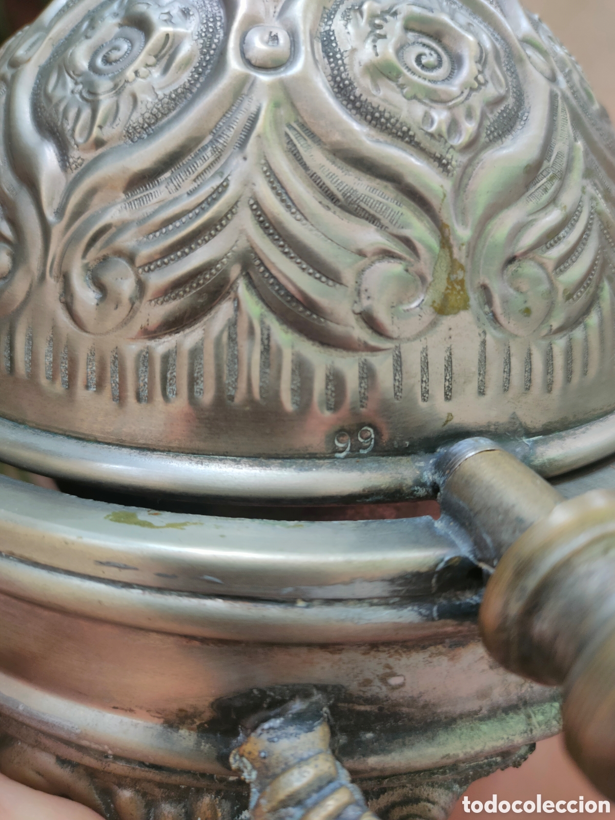 Antig&uuml;edades: Caviarera o bombonera &aacute;rabe. - Foto 5