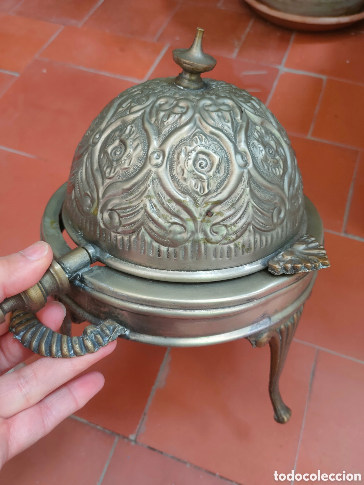 Antig&uuml;edades: Caviarera o bombonera &aacute;rabe. - Foto 8