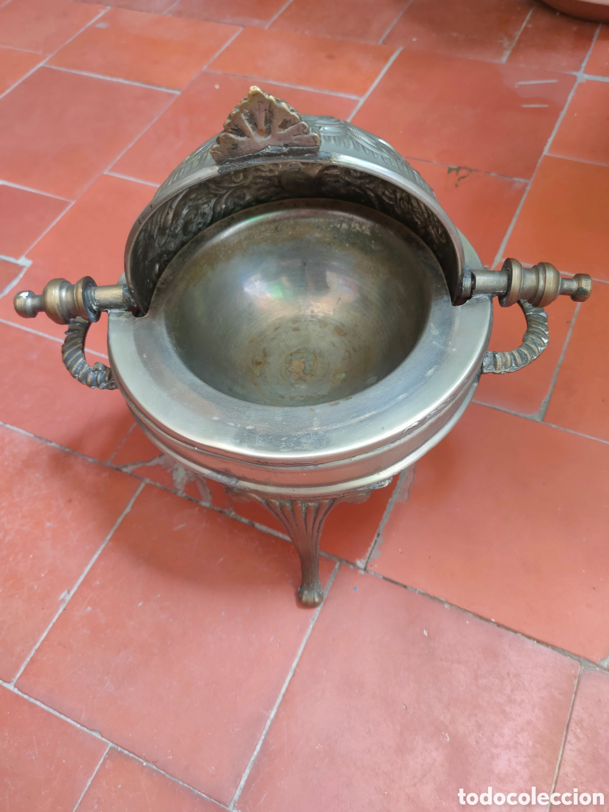 Antig&uuml;edades: Caviarera o bombonera &aacute;rabe. - Foto 9