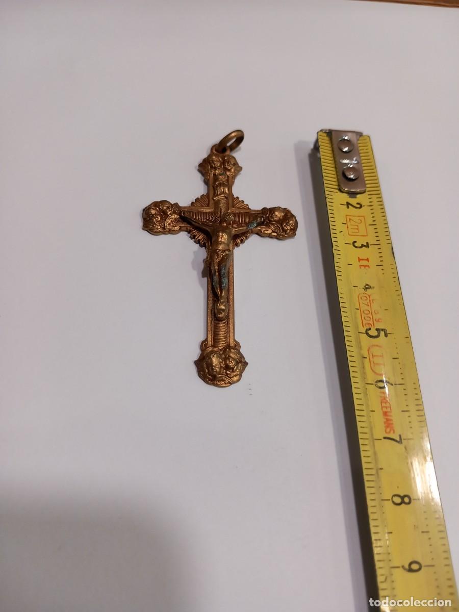 Antig&uuml;edades: CRUZ MET&Aacute;LICA A&Ntilde;OS 40 - 50 / COMPRA MIN&Iacute;MA 5 &euro;