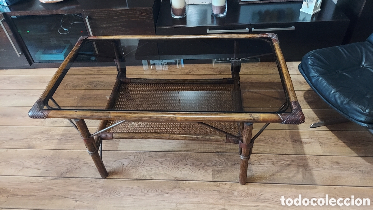 Antig&uuml;edades: Mesa de centro francesa circa 1960-1970 - Foto 3